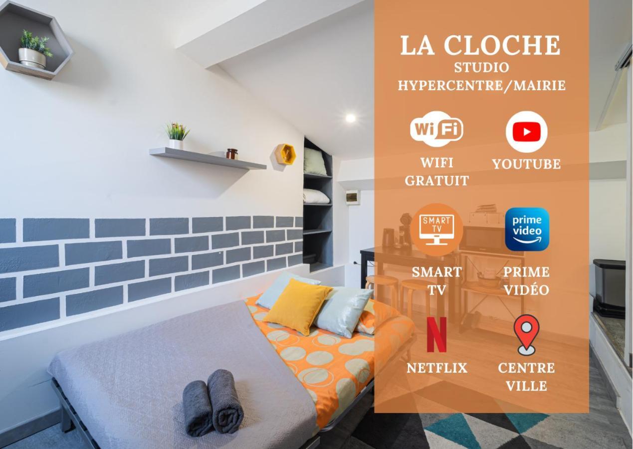 La Cloche Studio Hypercentre Mairie Libourne Eksteriør billede